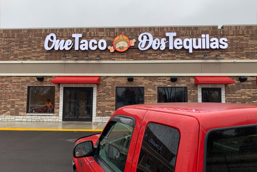 Neonarts Taco Tequila Restaurant Sign in LED for modern neon sign decor