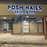 posh nails spa channel sign neon sign by NeonArts