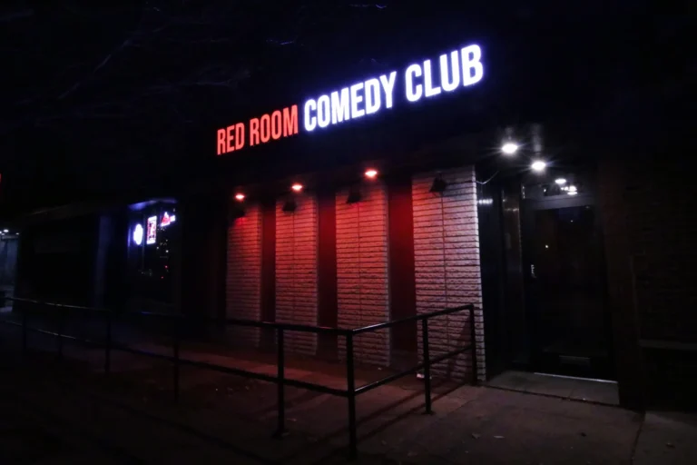 redroomcomedyclub sign neon sign by NeonArts