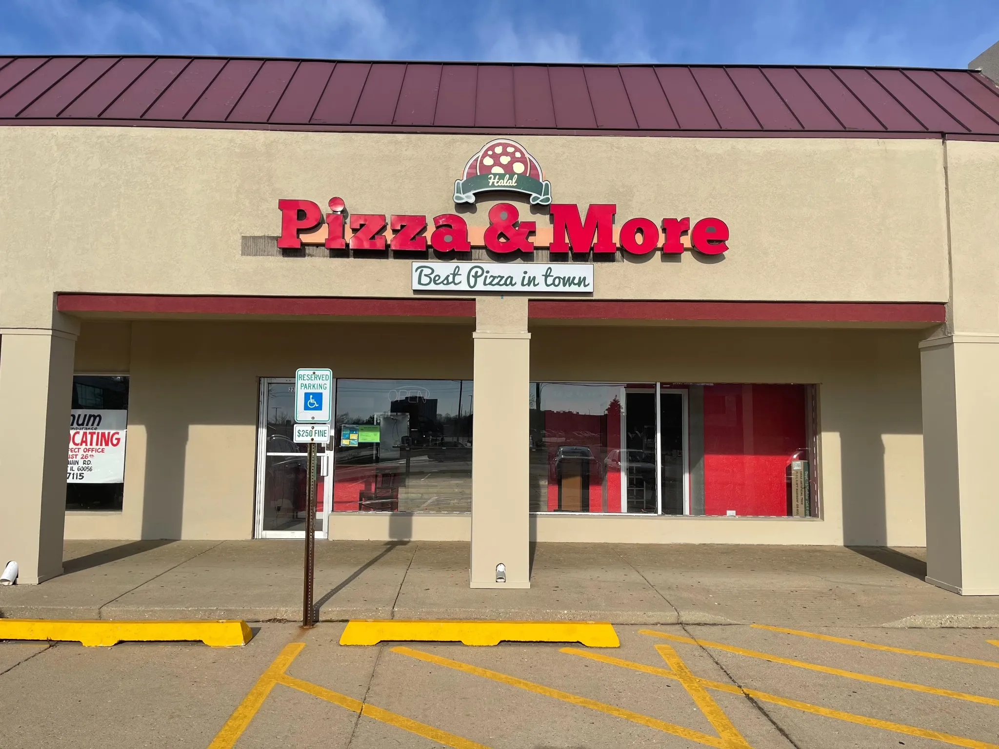 restaurant front signage pizza and more neon sign by NeonArts