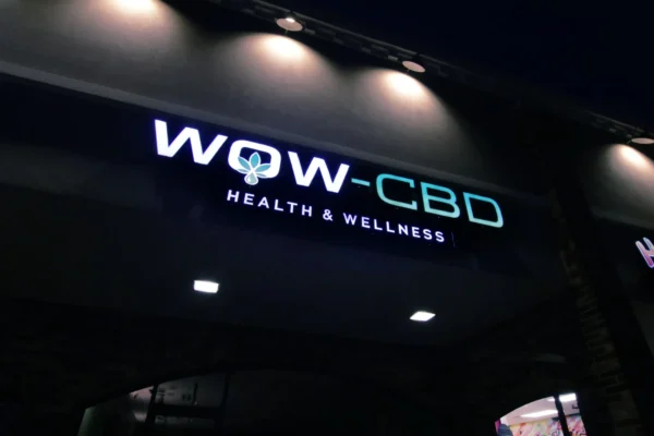 Neonarts Cbd Health Neon Board in vibrant LED neon