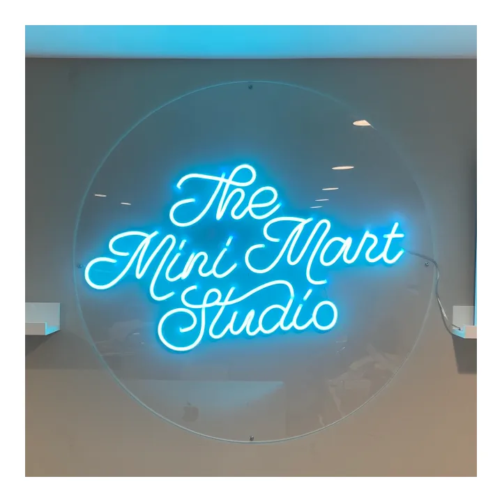 Neonarts Mini Mart Studio.Webp neon sign by NeonArts