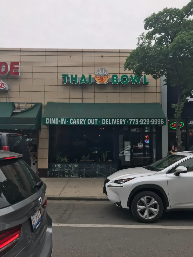 Neonarts Thai Bowl Restaurant Sign in LED for modern neon sign decor